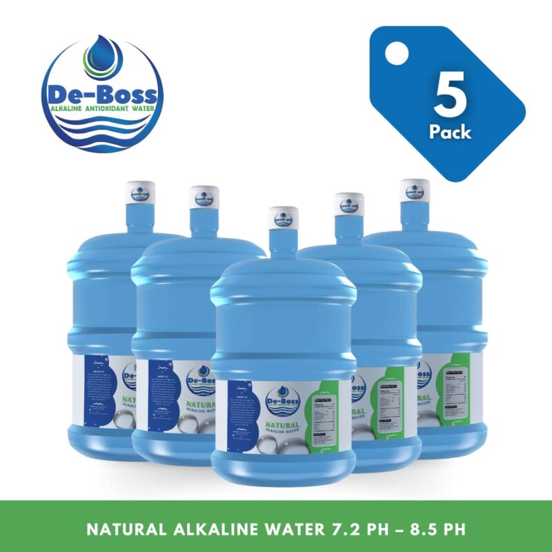 NATURAL ALKALINE WATER 7.2 PH – 8.5 PH